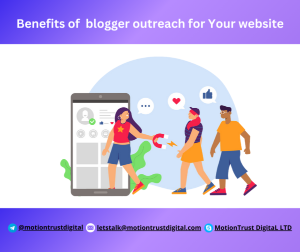 Benefits of blogger outreach