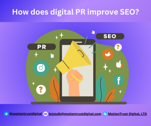 How does Digital PR improve SEO?